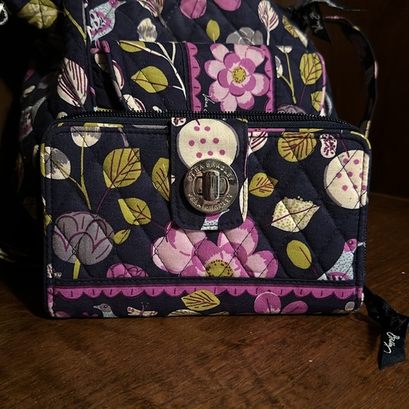 Vera Bradley Tote Bag and Wallet - Picture 3 of 6